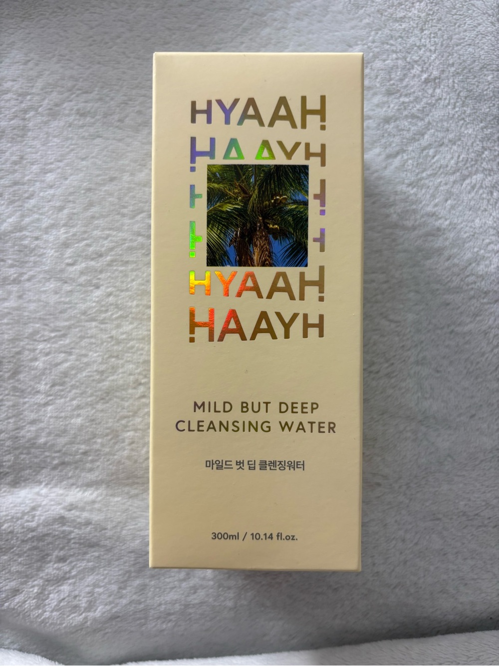HYAAH Mild but Deep Cleansing Water 300 ml Exp 2027-06-16
